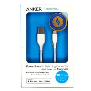 کابل تبدیل USB به لایتنینگ انکر مدل A8111 PowerLine