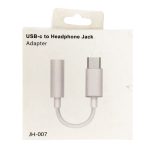 جک تبدیل USB-C TO HEADPHONE JACK مدل JH-007