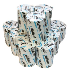 رول کاغذ حرارتی مشکی 40متری هانسول Hansol 8cm