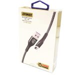 کابل شارژ میکروUSB اپیمکس مدل EC-07 طول 1.2متر مشکی