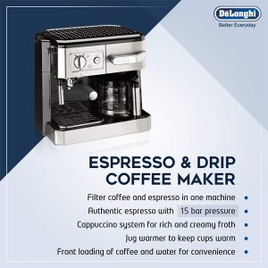 اسپرسو ساز دوکاره دلونگی مدل De’Longhi BCO420 Espresso Maker